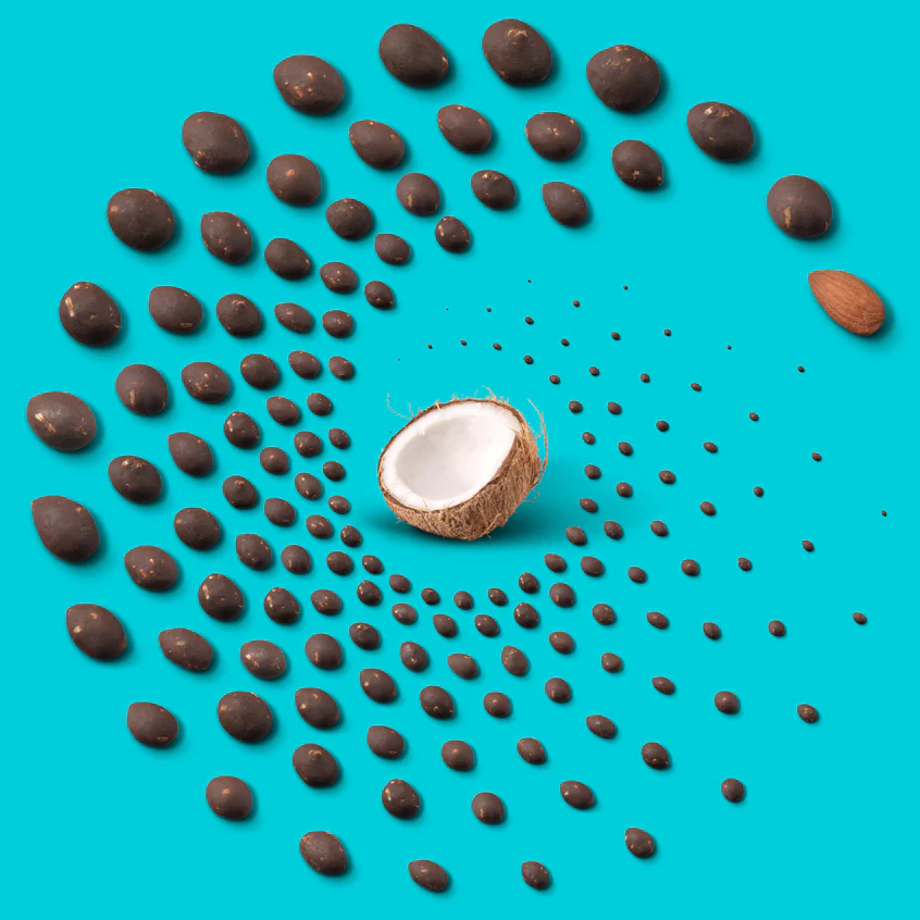 Dark chocolate dark chocolate coconut almonds - everyday 4 oz - Image 4