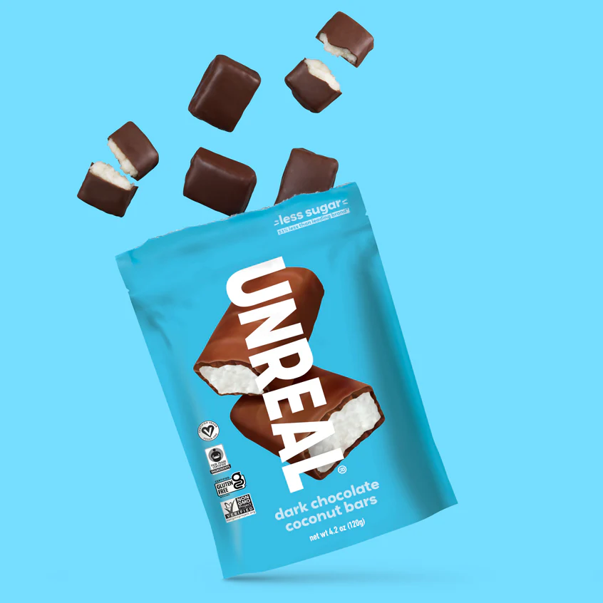 Dark chocolate coconut bars - grab & go box - Image 3